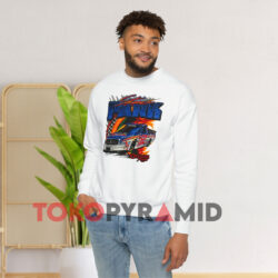 Vintage Nascar Steve Park The Orleans 62 White Sweatshirt