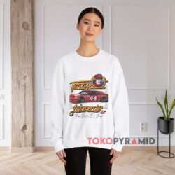 Vintage Nascar Terry Labonte Budweiser Chevy White Sweatshirt