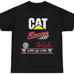 Vintage Nascar Ward Burton 22 Cat Bill Davis Racing T shirt
