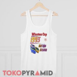 Vintage Nascar Winston Cup 1993 T-shirt From Daytona To Atlanta 4 Vintage Nascar Winston Cup 1993 T shirt From Daytona To Atlanta White Tank Top