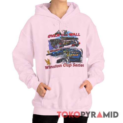 Vintage Nascar Winston Cup Series Over The Wall Hoodie