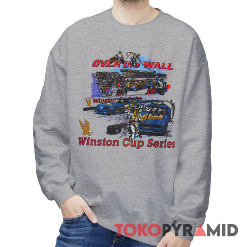 Vintage Nascar Winston Cup Series Over The Wall Sweatshirt