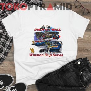 Vintage Nascar Winston Cup Series Over The Wall T shirt