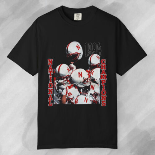 Vintage National Champions 1994 Nebraska Cornhuskers Football T shirt Vintage National Champions 1994 Nebraska Cornhuskers Football T shirt