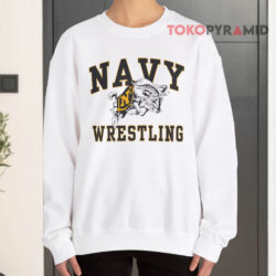 Vintage Navy Wrestling Logo Shirt 3 Vintage Navy Wrestling Logo Sweatshirt