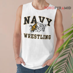 Vintage Navy Wrestling Logo Shirt 2 Vintage Navy Wrestling Logo Tank Top