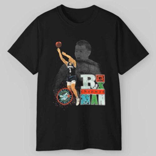 Vintage Nba 1990 Charlotte Hornets Rex Chapman T shirt Vintage Nba 1990 Charlotte Hornets Rex Chapman T shirt