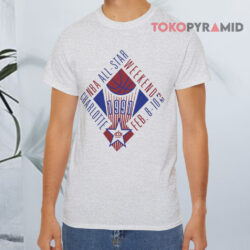 Vintage Nba 1991 Charlotte All star Game Grey T shirt