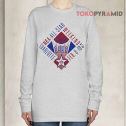 Vintage Nba 1991 Charlotte All star Game Long sleeved