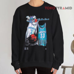 Vintage Nba Charlotte Hornets Black Sweatshirt
