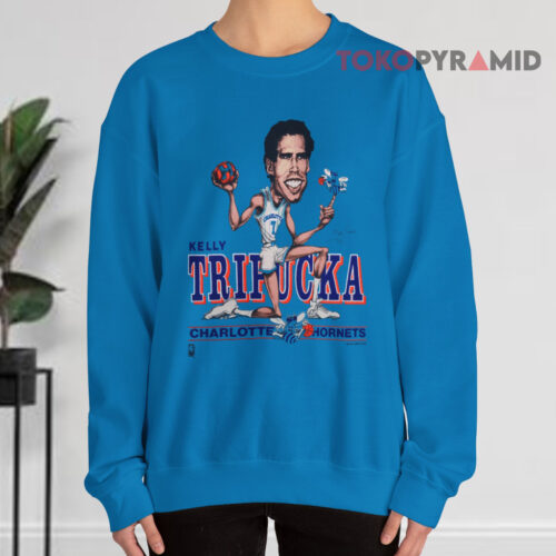 Vintage Nba Charlotte Hornets Kelly Tripucka Salem Sweatshirt Vintage Nba Charlotte Hornets Kelly Tripucka Salem Sweatshirt