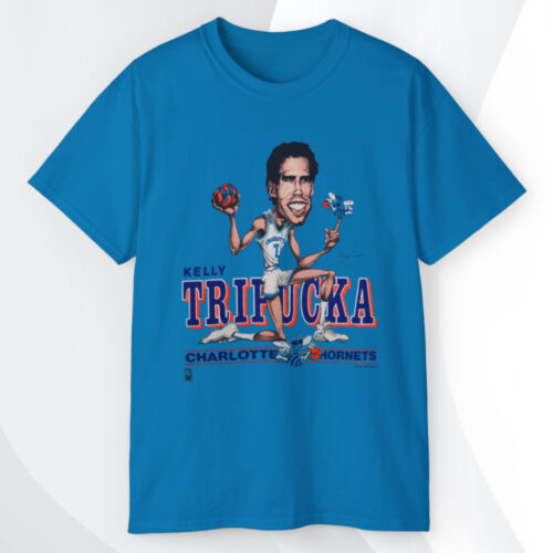 Vintage Nba Charlotte Hornets Kelly Tripucka Salem T shirt Vintage Nba Charlotte Hornets Kelly Tripucka Salem T shirt