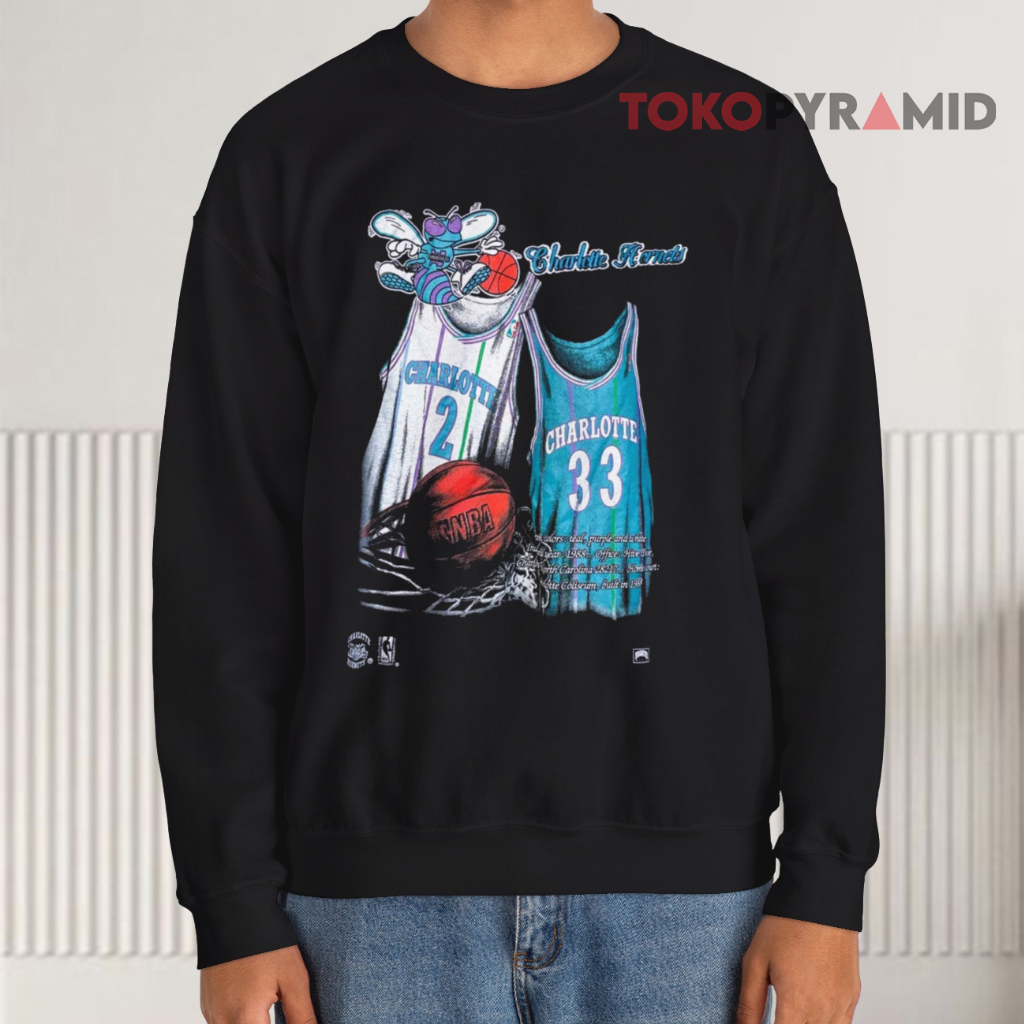 Vintage Nba Charlotte Hornets Sweatshirt Vintage Nba Charlotte Hornets Sweatshirt