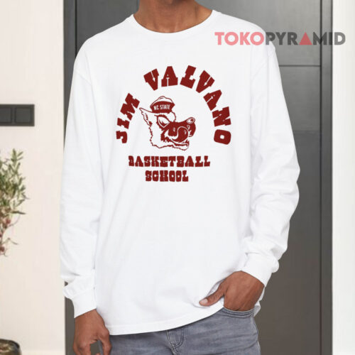 Vintage Nc State Jim Valvano Basketball School Long sleeved Vintage Nc State Jim Valvano Basketball School Long sleeved