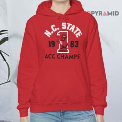 Vintage Nc State Wolfpack Basketball 1983 Hoodie