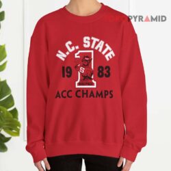 Vintage NC STATE Wolfpack Basketball 1983 Shirt 3 Vintage Nc State Wolfpack Basketball 1983 Sweatshirt
