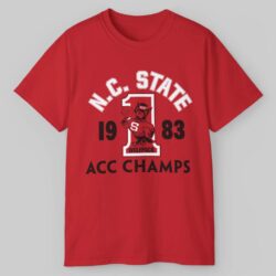 Vintage Nc State Wolfpack Basketball 1983 T shirt