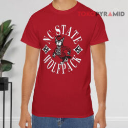 Vintage NC State Wolfpack NCSU Wolfpack Shirt 3 Vintage Nc State Wolfpack Ncsu Wolfpack Red T shirt