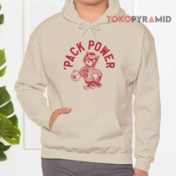 Vintage Nc State 'pack Power Hoodie
