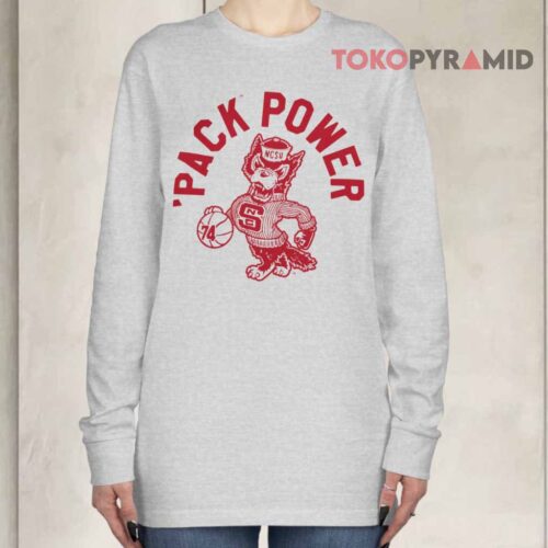 Vintage Nc State 'pack Power Long sleeved