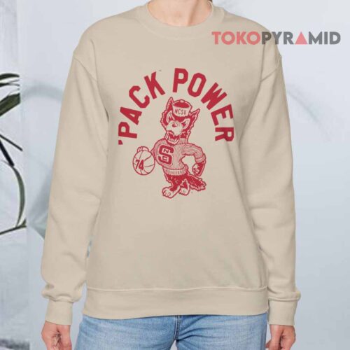 Vintage Nc State 'pack Power Sweatshirt