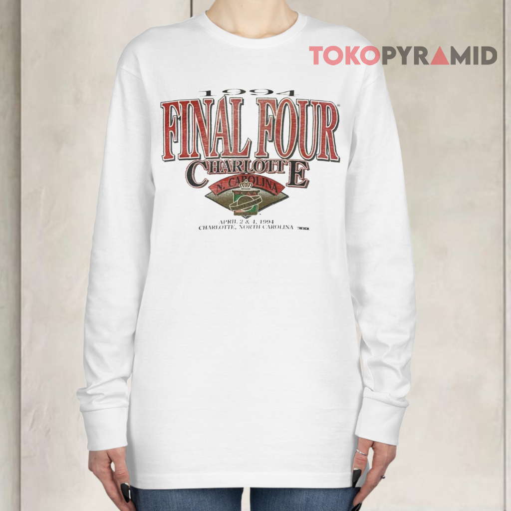 Vintage Ncaa 1994 Finals Four Charlotte Long sleeved Vintage Ncaa 1994 Finals Four Charlotte Long sleeved