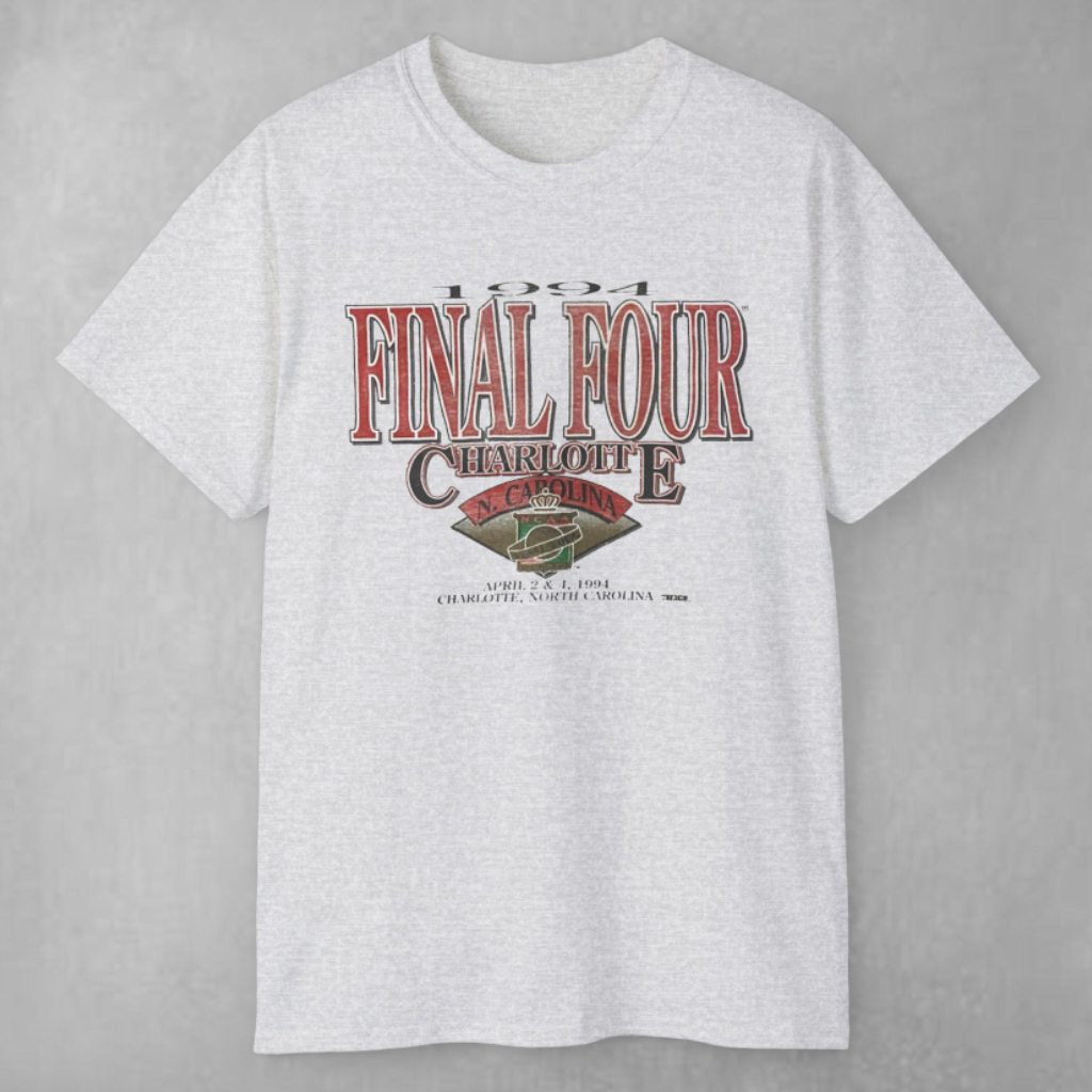 Vintage Ncaa 1994 Finals Four Charlotte T shirt Vintage Ncaa 1994 Finals Four Charlotte T shirt