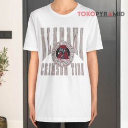 Vintage Ncaa Alabama Crimson Tide White T shirt