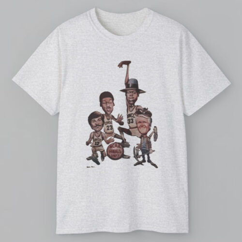 Vintage Ncaa Finals 1977 Caricature T shirt Vintage Ncaa Finals 1977 Caricature T shirt