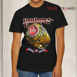 Vintage Nebraska Huskers 1994 National Champions Ring Black T shirt