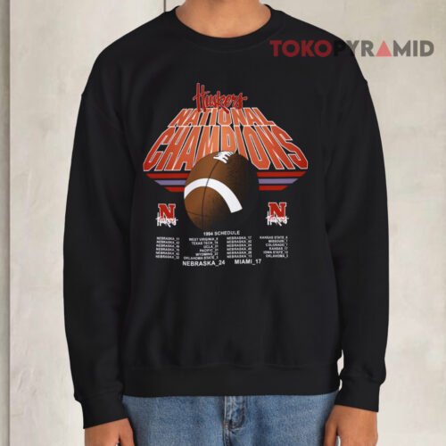 Vintage Nebraska Huskers 1994 National Champions Sweatshirt Vintage Nebraska Huskers 1994 National Champions Sweatshirt