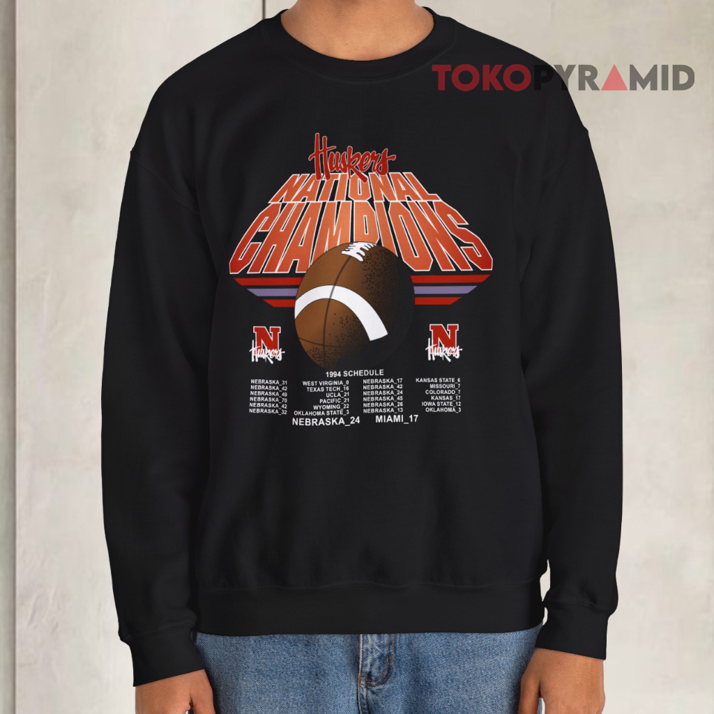 Vintage Nebraska Huskers 1994 National Champions Sweatshirt Vintage Nebraska Huskers 1994 National Champions Sweatshirt