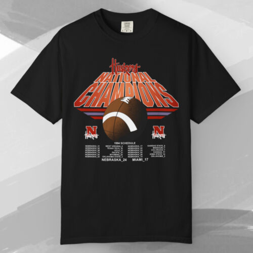Vintage Nebraska Huskers 1994 National Champions Shirt Vintage Nebraska Huskers 1994 National Champions Shirt