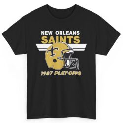 Vintage New Orleans Saints 1987 Playoffs Shirt