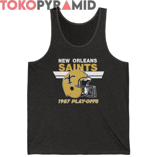Vintage New Orleans Saints 1987 Playoffs Shirt Vintage New Orleans Saints 1987 Playoffs Shirt