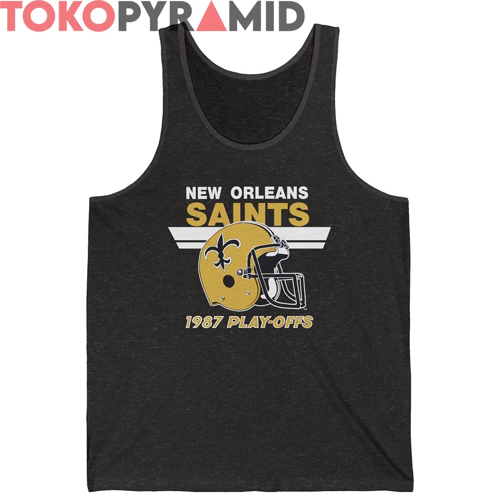 Vintage New Orleans Saints 1987 Playoffs Shirt Vintage New Orleans Saints 1987 Playoffs Shirt