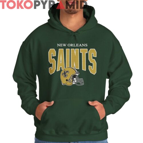 Vintage New Orleans Saints Helmet Shirt