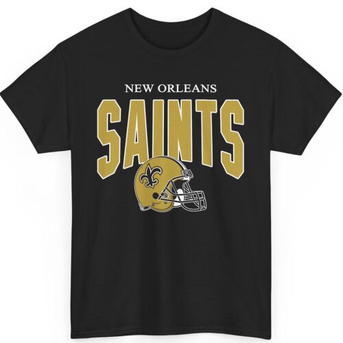 Vintage New Orleans Saints Helmet Shirt