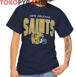 Vintage New Orleans Saints Helmet Shirt