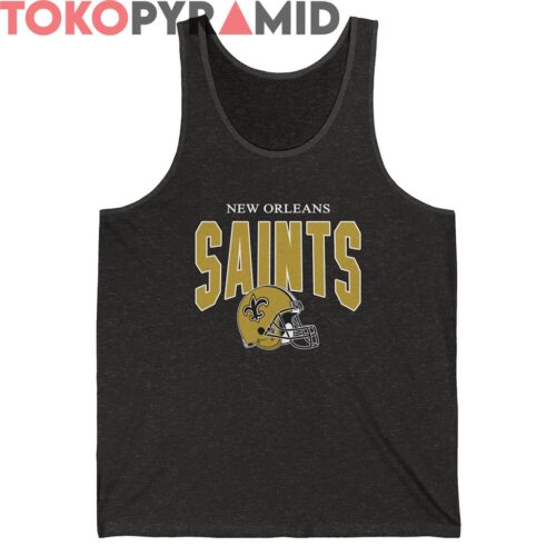 Vintage New Orleans Saints Helmet Shirt