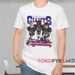 Vintage New York Giants Caricature Shirt White T shirt
