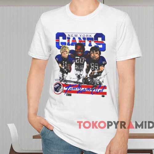 Vintage New York Giants Caricature Shirt White T shirt