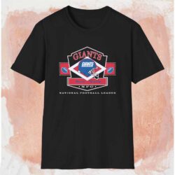 Vintage New York Giants Nfc Shirt Black T shirt