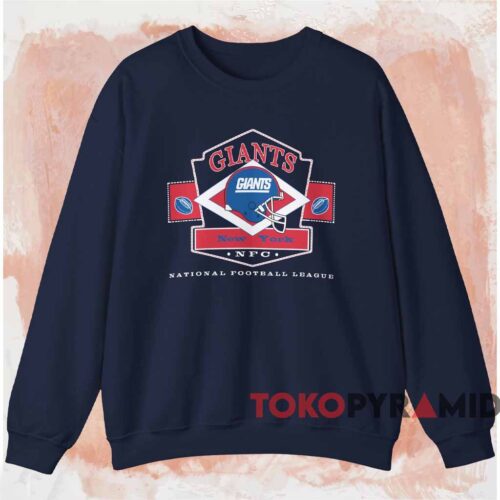 Vintage New York Giants Nfc Shirt Navy Sweatshirt