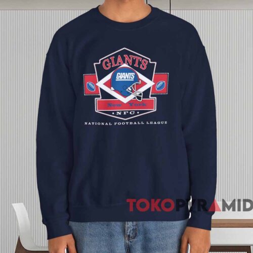 Vintage New York Giants Nfc Shirt Navy Sweatshirt