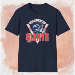 Vintage New York Giants Trench Shirt Navy T shirt
