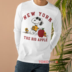 Vintage New York The Big Apple Joe Cool Shirt 4 Vintage New York The Big Apple Joe Cool White Long sleeved