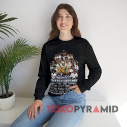 Vintage New York Yankees 120 Years Anniversary T-shirt 1901-2021 Signature 2 Vintage New York Yankees 120 Years Anniversary T shirt 1901 2021 Signature Thank You For The Memories Baseball Black Sweatshirt