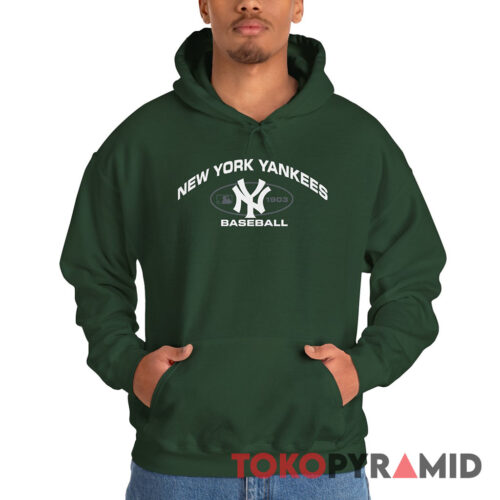 Vintage New York Yankees 1903 Tee Baseball Hoodie