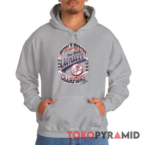 Vintage New York Yankees 1996 World Series T shirt Champions MLB Hoodie
